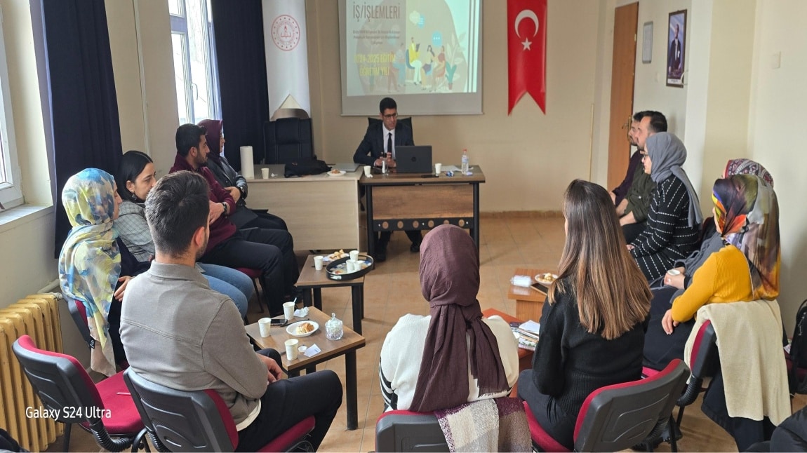 İlk Atama İle Ataması Yapılan Rehber Öğretmen/Psikolojik Danışman Toplantısı